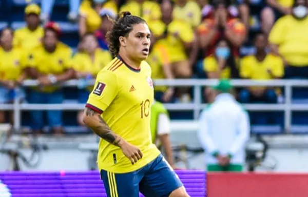 Quintero con la dorsal “10” de la Selección Colombia no ha dado la talla.