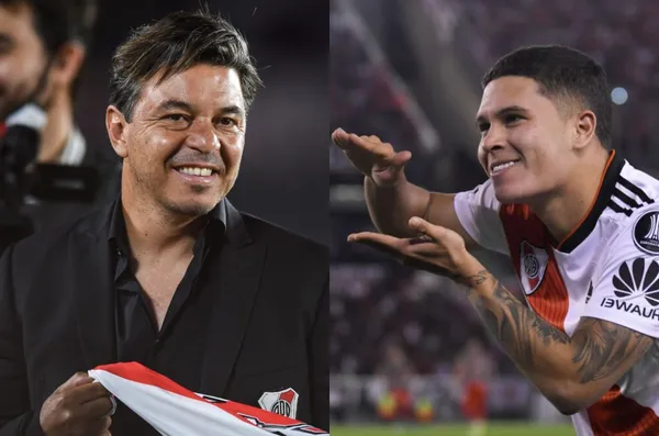 Quintero volvió a anotar un gol en China en las últimas horas y de esta manera le reiteró a Marcelo Gallardo que anda bien físicamente para su eventual regreso al River Plate; su gol es un claro ejemplo.