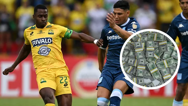 Racing lo goleó y Bucaramanga sigue perdiendo dentro y fuera de la cancha. Mira los números. Foto: CONMEBOL y Pexels