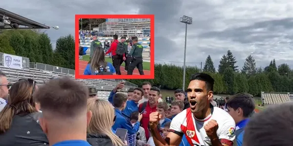 Radamel Falcao causó sensaciones en España.