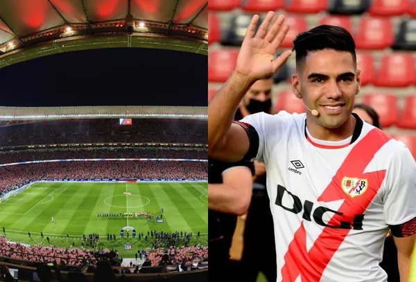 Radamel Falcao enfrentó a su ex equipo y la reacción de los hinchas del Atlético de Madrid sorprendió a toda España.