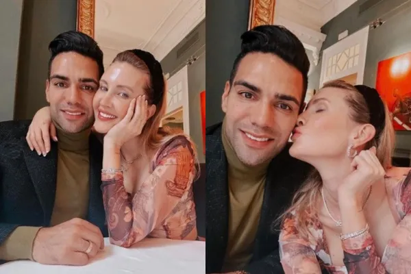 Radamel Falcao está casado con la argentina Lorelei Tarón desde hace varios años.