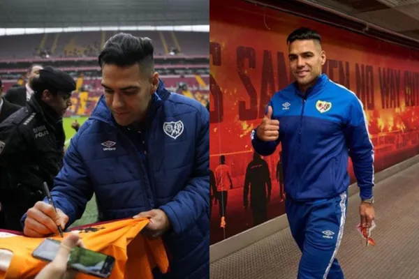 Radamel Falcao está en Turquía y tuvo un homenaje por parte de los hinchas del Galatasaray.