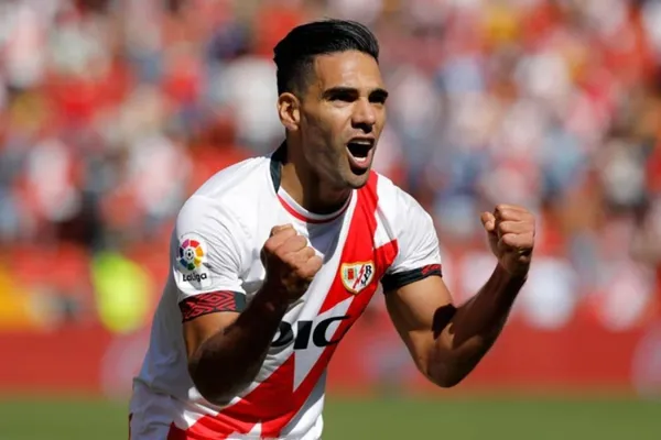 Radamel Falcao fue elogiado por un importante jugador del Rayo Vallecano, los buenos comentarios sobre 'El Tigre' siguen siendo habituales.