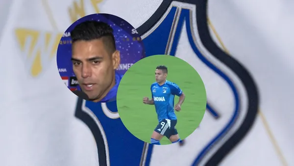 Radamel Falcao García Foto: Captura de D Sports, ESPN y MFC