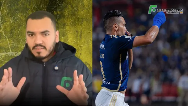 Radamel Falcao García Foto: El Futbolero y Millonarios FC