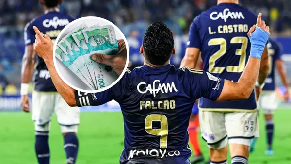 Radamel Falcao García Foto: Falcao y Bloomberg