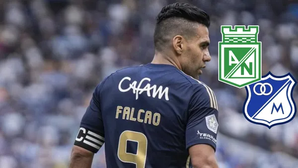 Radamel Falcao García Foto: Futbolred y Escudoteca