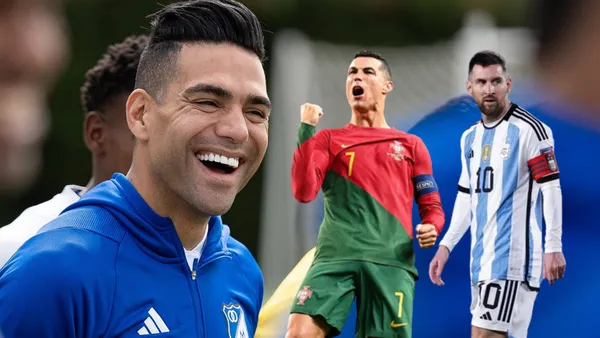 Radamel Falcao García Foto: Millonarios, Portugal y AFA