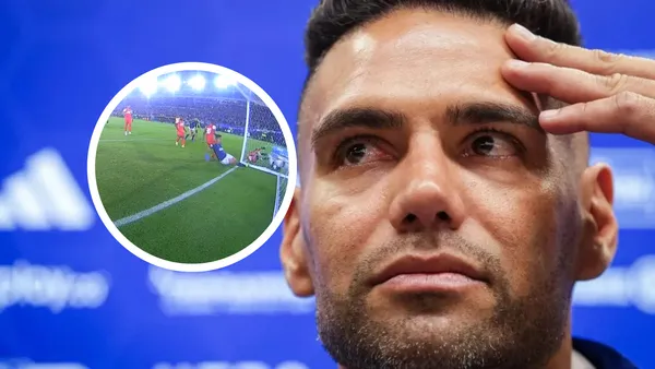 Radamel Falcao García Foto: RCN radio y Captura de Win Sports