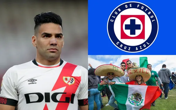Radamel Falcao García había sido rumor para llegar a Cruz Azul de México procedente de Rayo Vallecano