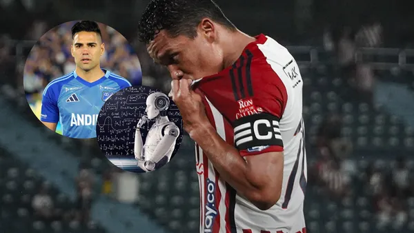 Radamel Falcao García y Carlos Bacca Foto: Falcao, Junior FC y SCI Web