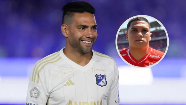 Radamel Falcao García y Juan Fernando Quintero Foto: El Espectador y Grok
