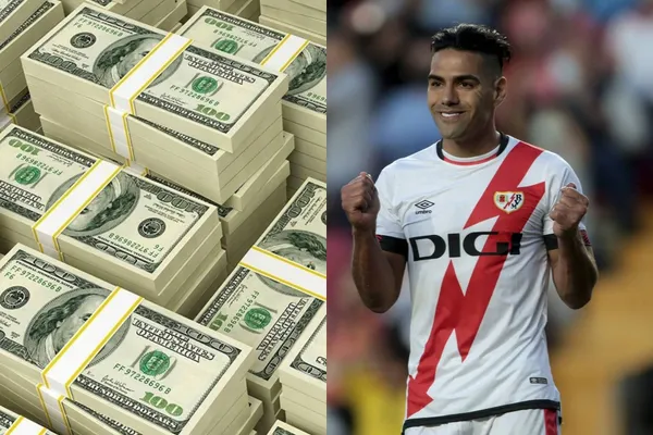 Radamel Falcao ha tenido que aceptar un sueldo inferior en España para poder seguir jugando en la élite de Europa.