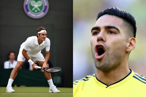 Radamel Falcao le mandó unas palabras a Roger Federer por su sorpresivo retiro del tenis.