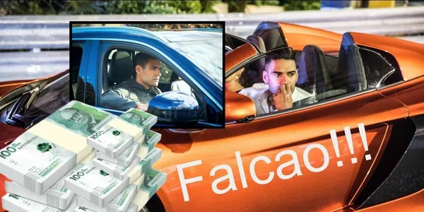 Radamel Falcao llegó a manejar un auto de alta gama, pero ahora tiene uno más discreto y abajo te mostramos los detalles.