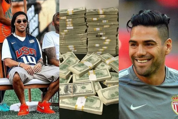 Radamel Falcao llegó a tener un lujo de $430 mil dólares al estilo de Ronaldinho.