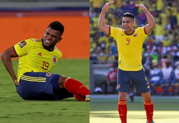 Radamel Falcao no dejó de mostrar su molestia tras perder la titular por el antojo de Rueda con Miguel Ángel Borja y todo el problema que trajo ese movimiento táctico tan errático.