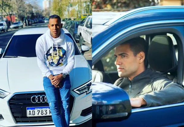 Radamel Falcao pese que supera con creces los ingresos de su paisano Sebastián Villa; hoy en día no se desvive por usar un auto de lujo.