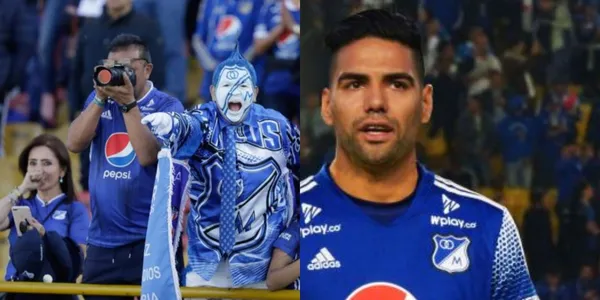 Radamel Falcao podría jugar en Millonarios FC.