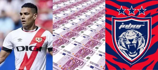 Radamel Falcao podría salir de Rayo Vallecano y fichar un exótico club de Malasia