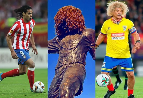 Radamel Falcao no recibió un espacio en un hall de estrellas del Atlético de Madrid, pero en Santa Marta a futuro podría ser homenajeado a lo Carlos Valderrama.