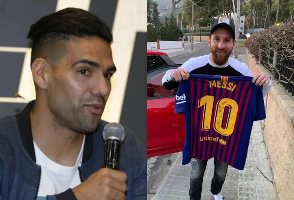 Radamel Falcao recibió un gran favor de Lionel Messi y el colombiano siempre se lo agradecerá.