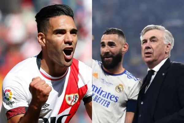 Radamel Falcao recibió una buena noticia en el Rayo Vallecano, en la víspera del choque contra el Real Madrid.