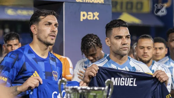 Radamel Falcao regresó con Millonarios en 2026 - X @MillosFCoficial