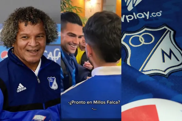 Radamel Falcao respondió a la consulta de si jugará pronto en Millonarios FC.