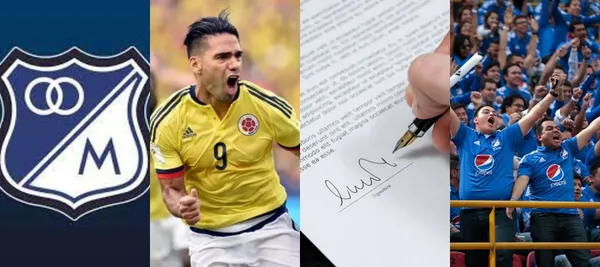 Radamel Falcao rompió el silencio sobre Millonarios y sorprende a los hinchas