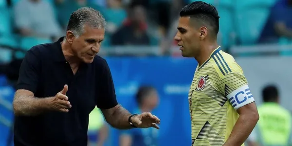 Radamel Falcao salió resentido del entrenamiento con el Galatasaray y Carlos Queiroz ya mira quién puede ser su reemplazo que es considerado de lujo