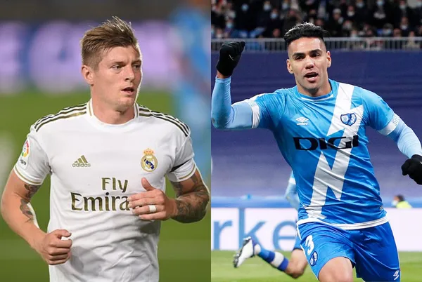 Radamel Falcao no se dejó amilanar contra el Real Madrid pese a que le tocó afrontar un partido complicado.