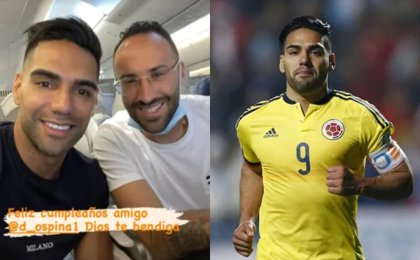 Radamel Falcao se dejó ver en las redes sociales a bordo de una avión privado que al parecer alquiló para ir directo a La Paz - Bolivia, para concentrarse con la Selección Colombia. Falcao espera ser uno de los delanteros titulares de Reinaldo Rueda apenas aterrice en territorio boliviano. Compartió su vuelo con David Ospina y le envió un mensaje especial a su compañero.
