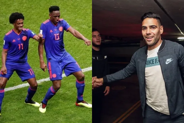 Radamel Falcao sorprendió a todos sus seguidores con un gesto que tuvo al estilo de Juan Guillermo Cuadrado y Yerry Mina.