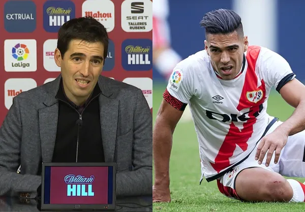 Radamel Falcao tiene amnesia de goles en España y su entrenador lanza indirectas pese a que respalda a “El Tigre”.