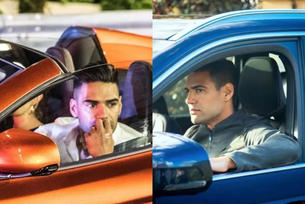 Radamel Falcao tiene una colección de autos impresionante y ahora en España luce distante a esos lujos.