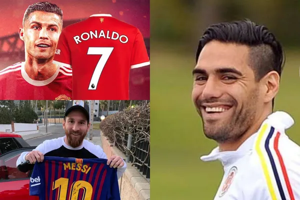 Radamel Falcao tuvo un humilde gesto en Colombia con las camisetas de Lionel Messi y Cristiano Ronaldo que pocos conocen.