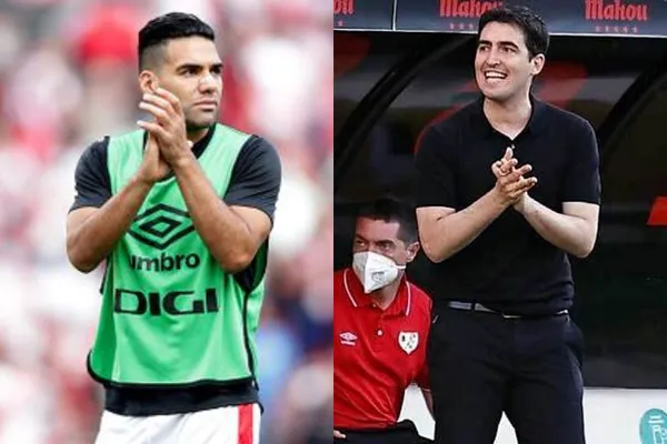 Radamel Falcao ya regresó a España pero su entrenador no lo recibió de la mejor manera.