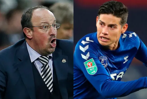Rafael Benítez ha sido señalado como el responsable del mal momento del Everton y que todo comenzó por haber sacado a James Rodríguez. El entrenador español reaccionó a esas acusaciones.