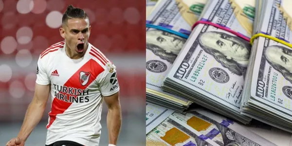 Rafael Santos Borré desestimó una millonada para no dejar a River con las manos vacías en junio.