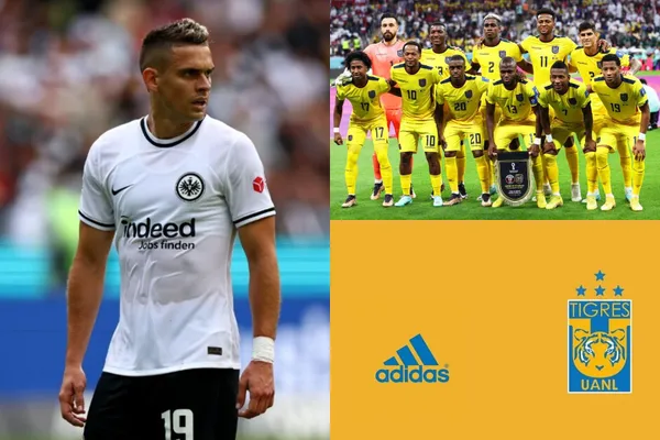 Rafael Santos Borré está en la mira del club Tigres de México para ser fichado en ela actual mercado de pases.