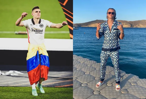 Rafael Santos Borré fue incluido en un importante listado de cracks en Europa y en paralelo su némesis que es Erling Haaland rememora su reciente fiesta.