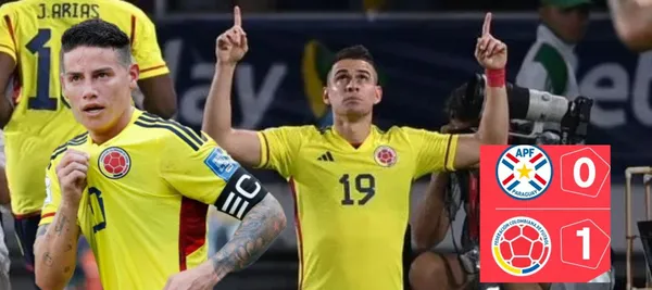 Rafael Santos Borré fue la figura del partido de la selección Colombia tras marcar el único gol del partido