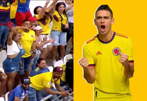 Rafael Santos Borré marcó un gol con la Selección Colombia y pudo decirle adiós un récord negativo que lo perseguía.