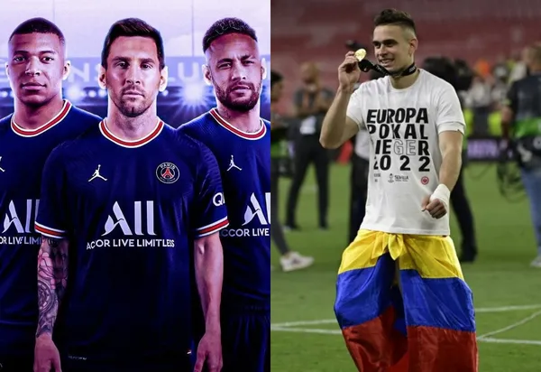 Rafael Santos Borré podría llegar al PSG si se da un cambio en el banquillo del club francés.