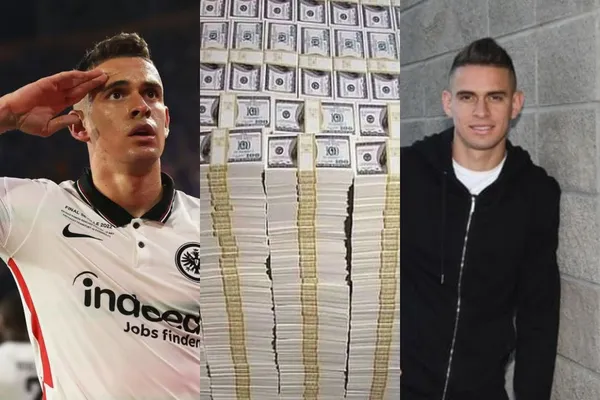 Rafael Santos Borré podría salir del Eintracht Frankfurt de Alemania.