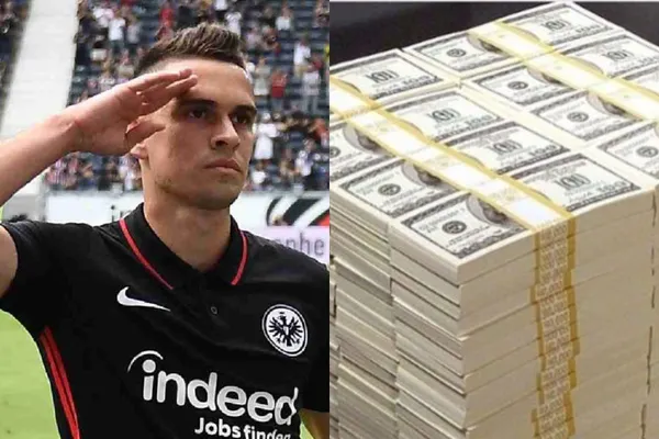 Rafael Santos Borré podría salir del Eintracht Frankfurt de Alemania y en dos poderosas ligas estarían dispuestos a pagar su costo de traspaso.
