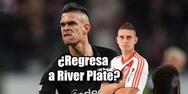 Rafael Santos Borré se quema en Alemania y el colombiano necesitaría un salvavidas del River Plate.