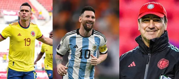 Rafael Santos Borré sorprendió con un tremendo golazo ante Japón